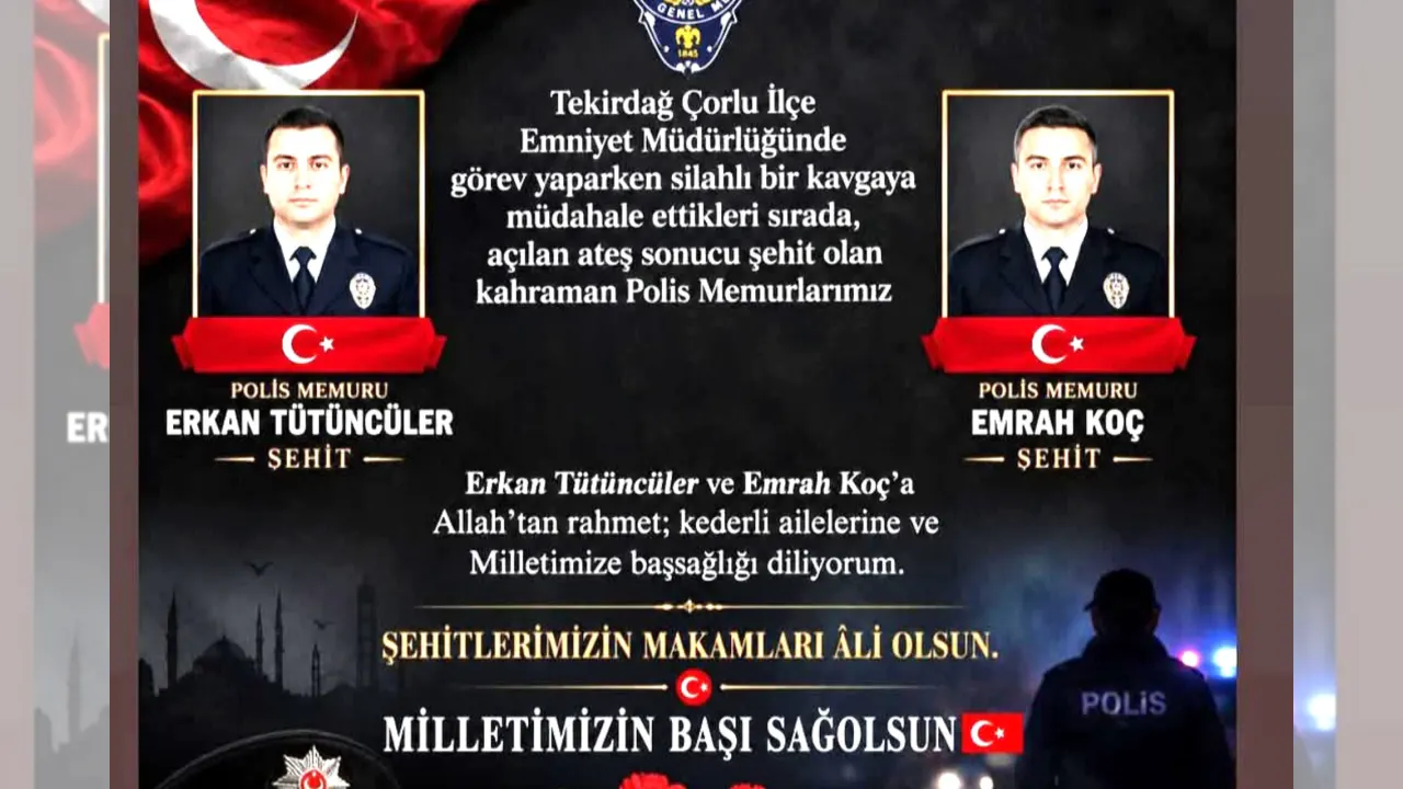 Uğur Artantaş’tan Şehit Polisler İçin Başsağlığı Mesajı