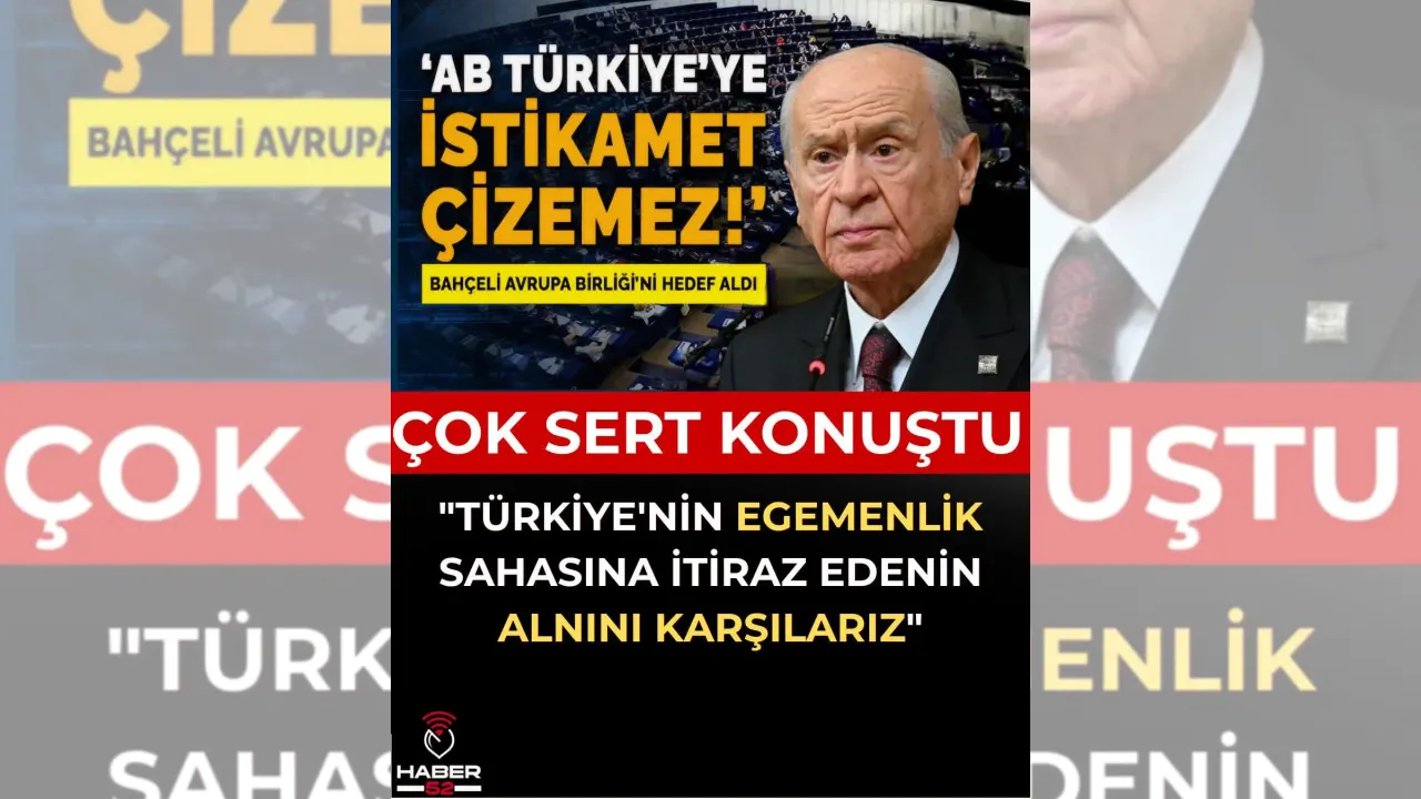 DEVLET BAHÇELİ'DEN ÇOK SERT MESAJLAR! "TÜRK MİLLETİNE BİÇİM VERECEK TERZİ DOĞMADI"