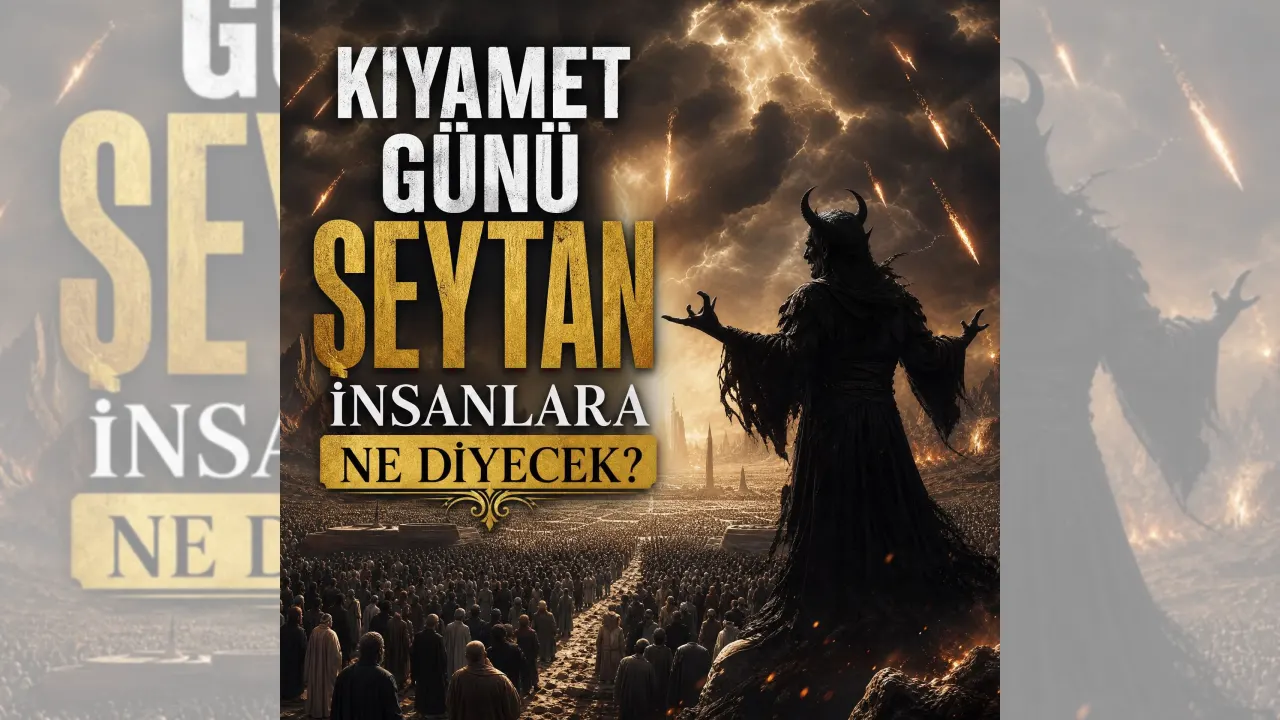 KIYAMET GÜNÜ ŞEYTAN İNSANLARA NE DİYECEK?