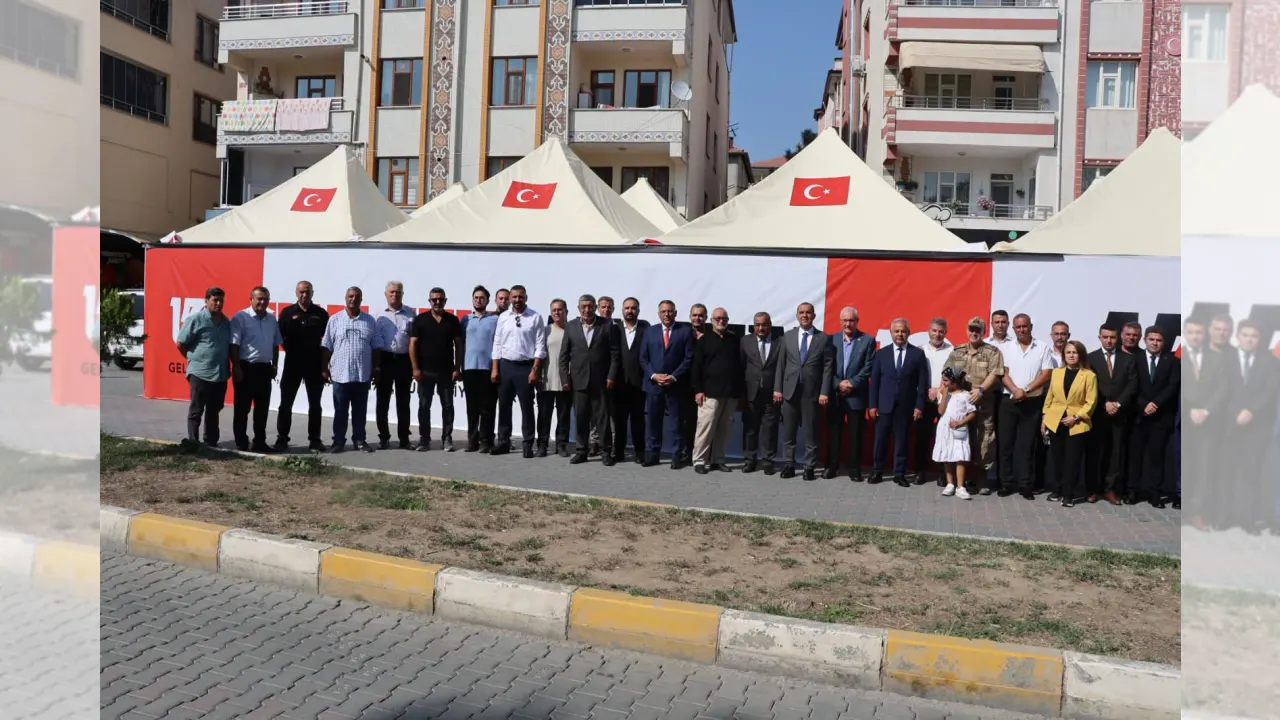 Iğdır'da 15 Temmuz Anma ve Deneyimleme Çadırı Açıldı
