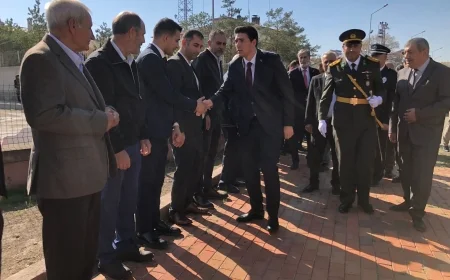 29 Ekim Cumhuriyet Bayramı Çelenk Sunma Töreni