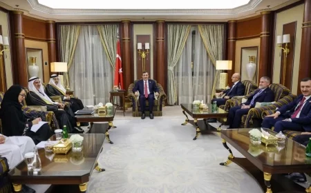 Cevdet Yılmaz, Suudi Arabistan Yatırım Bakanı ile Görüşme Gerçekleştirdi