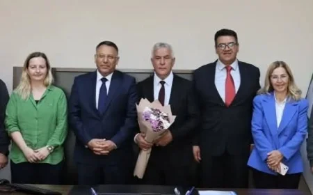 Iğdır Üniversitesi Ziraat Fakültesinde Dekanlık devir teslim töreni