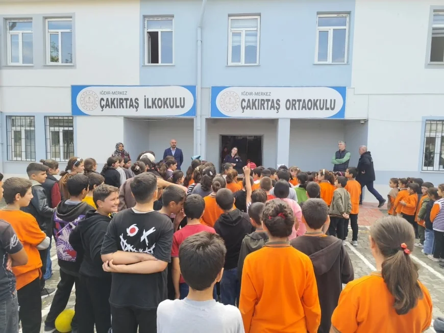 Iğdır’da Öğrencilere 112 Acil Farkındalık Eğitimi