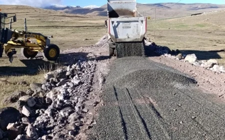 İl Özel İdaresi’nden Hızlı Çözüm: Nişankaya Köyü Mezarlık Yolu Onarıldı