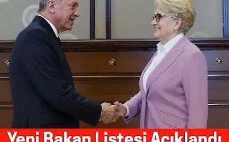 Bakan olarak değişecek isimler