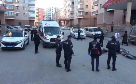 Erzurum Güne Vahşetle Uyandı: Sokak Ortasında Cinayet ve İntihar