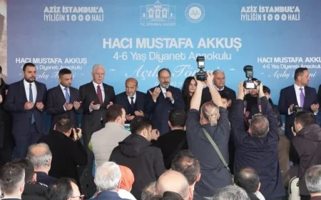 Görevden alındı ama törenlere devam ediyor: Ali Erbaş Anaokulu açılışında ortaya çıktı