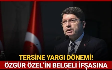 Özgür Özel'in belgeli ifşasına soruşturma yok sözlerine var! Bakan Tunç'tan talimat gibi açıklama
