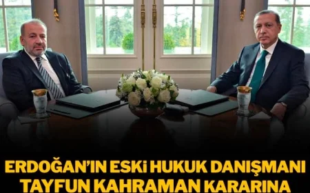 Erdoğan'ın eski hukuk danışmanı Tayfun Kahraman kararına sert tepki gösterdi