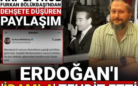 AKP'li trol Furkan Bölükbaşı Erdoğan'ı 'idamla' tehdit etti! Kısa sürede paylaşımını sildi