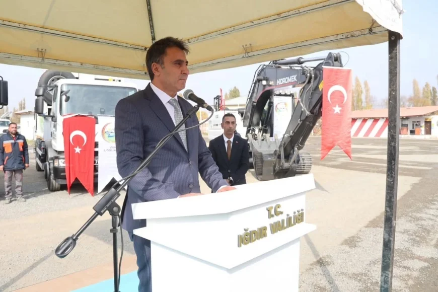 Iğdır İl Özel İdaremize alınan yeni araçlar hizmete sunuldu