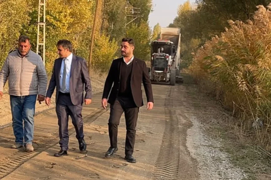 İl Özel İdaremiz, Köy Yollarında Çalışmalarını Aralıksız Sürdürüyor