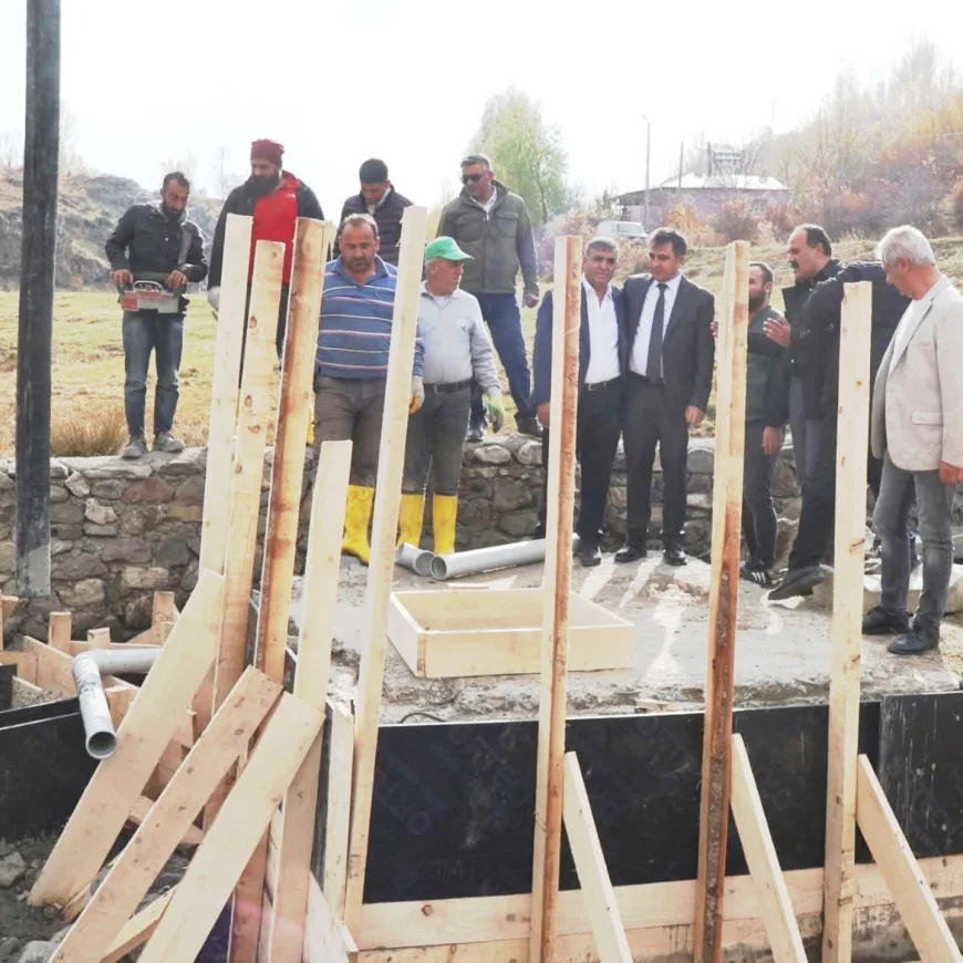 Iğdır’ın Tuzluca İlçesine Bağlı Orbucak Köyünde Su Kaynağı Yenilendi