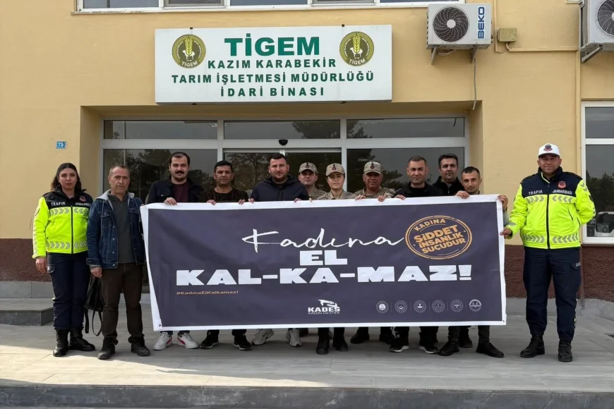Jandarmadan Erkek Vatandaşlara “Kadına El Kalkamaz” Eğitimi