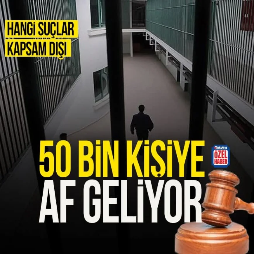 Af yolda... Yeni yargı paketi 50 bin mahkuma çıkış kapısı açıyor!