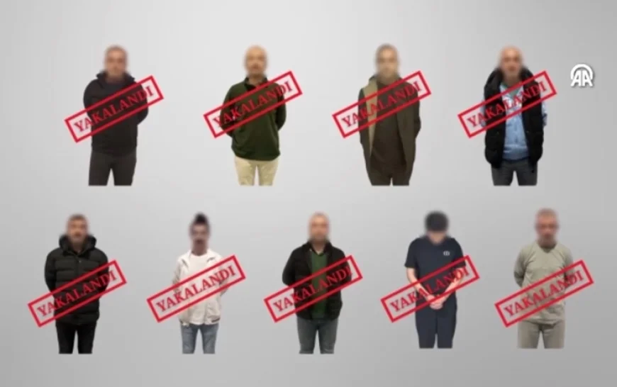 Kırmızı bülten ve ulusal seviyede aranan 9 suçlu Türkiye'ye getirildi