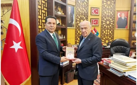 Ahmet Özer'den Bahçeli'ye ziyaret: Şimdi kucaklaşma zamanı