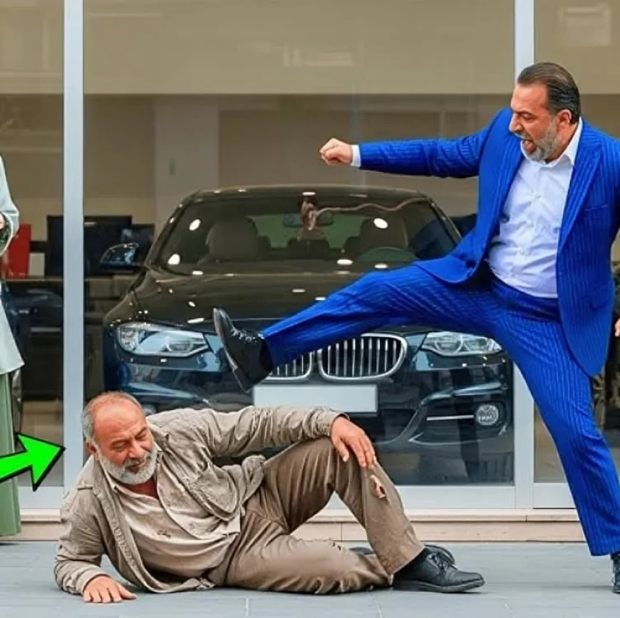 DİLENCİ KILIĞINDAKİ MİLYONER, KENDİ LÜKS MAĞAZASINDAN TEKMEYLEN DIŞARI ATILDI