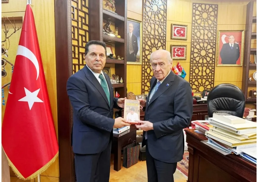 Ahmet Özer'den Bahçeli'ye ziyaret: Şimdi kucaklaşma zamanı