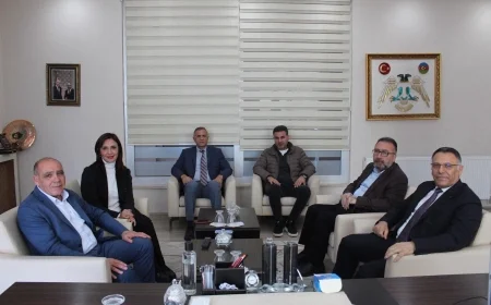 Iğdır Üniversitesi Rektörü Prof. Dr. Ekrem Güler’den Odamıza Ziyaret