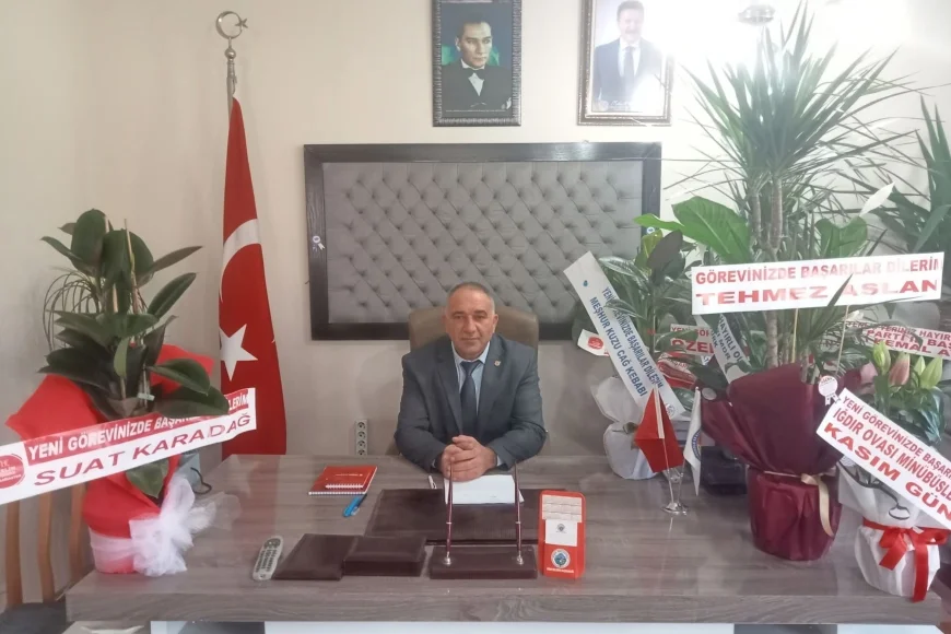 Kıymetli Iğdır lı Hemşehrilerimiz, Değerli Esnaf ve Vatandaşlarımız;