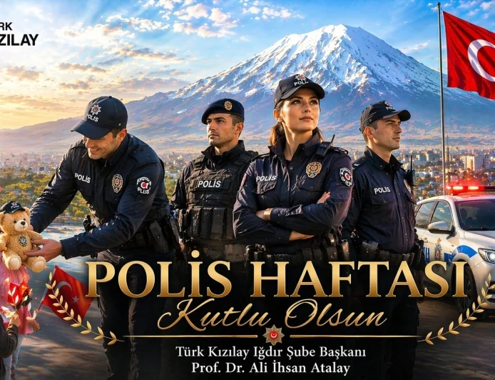 Türk Kızılay Iğdır Şube Başkanı Ali İhsan Atalay’dan Polis Günü Mesajı