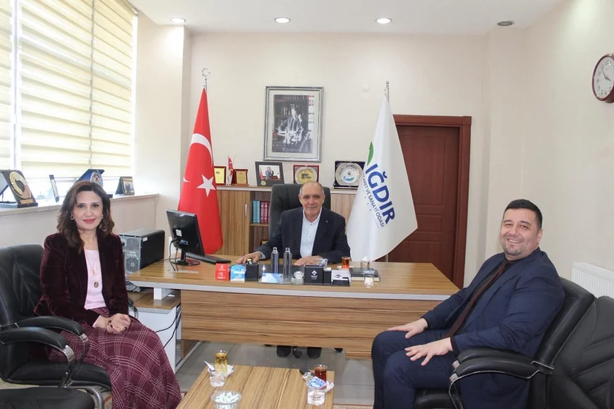 Iğdır TSO İle Iğdır Üniversitesi Arasında Stratejik İş Birliği Görüşmesi