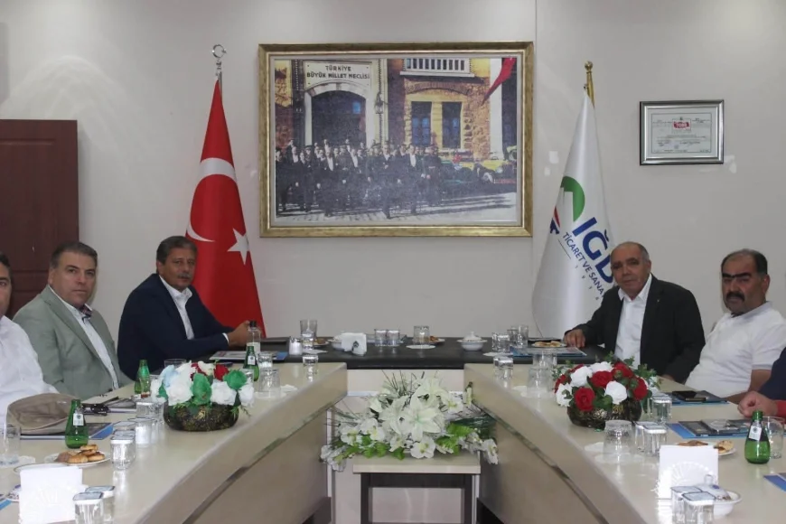 ANAHTAR PARTİ’DEN IĞDIR TİCARET VE SANAYİ ODASI’NA ZİYARET
