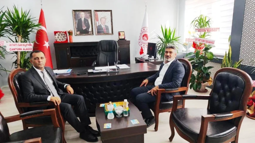 AK Parti Iğdır İl Başkanı Ayaz’dan Bektaş’a Ziyaret
