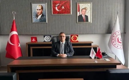 MURAT GÖKHAN KESKİN, IĞDIR İL MÜDÜRLÜĞÜ GÖREVİNE ATANDI